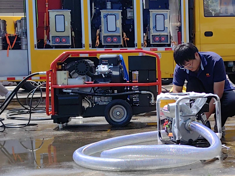 Jianghe Flood Prevention Products запускае высоканадзейны генератар для сцэнарыяў аварыйнага электразабеспячэння і барацьбы з паводкамі