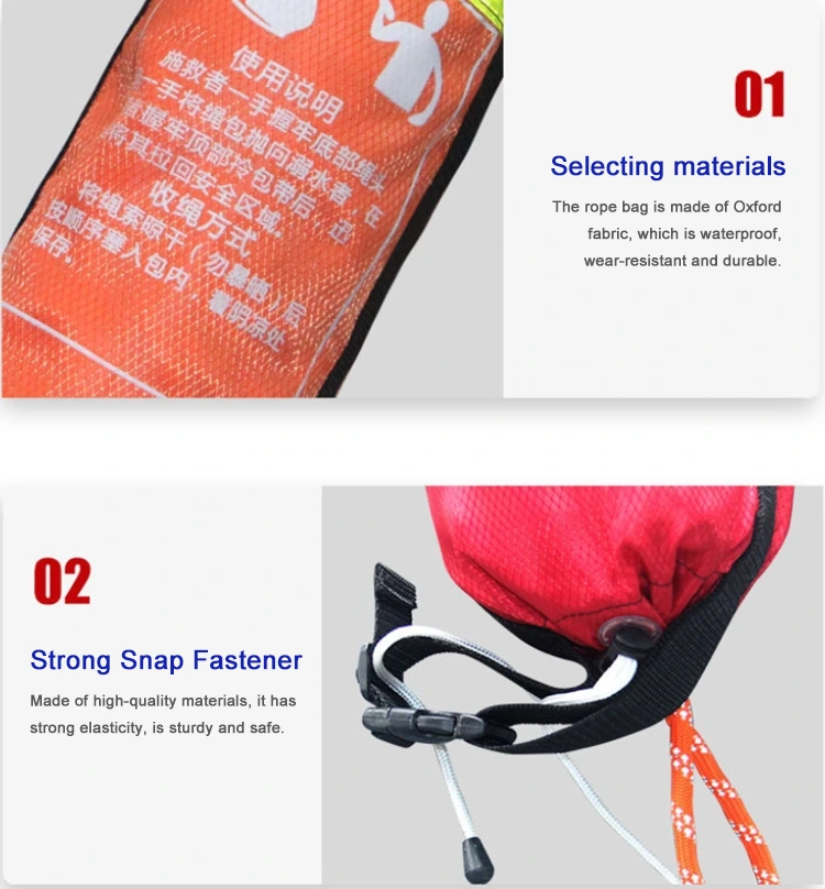 Water Rescue Rope Bag